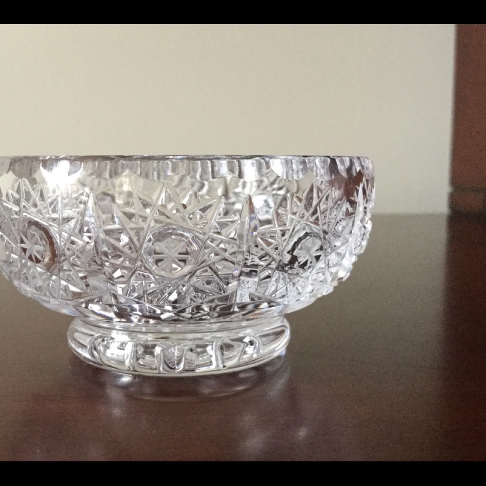 💕❤️VINTAGE BOHEMIA-  CRYSTAL CZECH REPUBLIC NWT - Picture 5 of 7